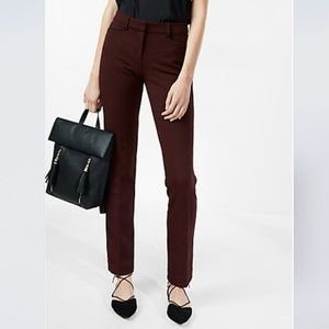 NWOT Express Mid Rise Jacquard Columnist Pant